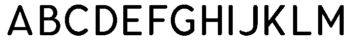 Aukim II Circled News Narrow Font UPPERCASE