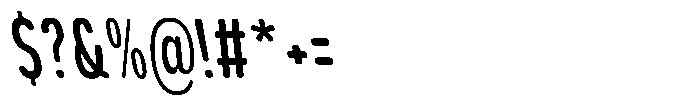 Aukim II Circled Semi Bold Comp Sl Font OTHER CHARS