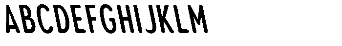 Aukim II Circled Semi Bold Comp Sl Font UPPERCASE