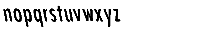 Aukim II Circled Semi Bold Comp Sl Font LOWERCASE