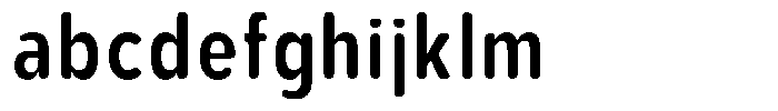 Aukim II Circled Semi Bold Condensed FONT