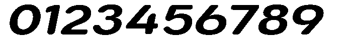 Aukim II Circled Semi Bold Exp Italic Font OTHER CHARS
