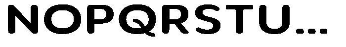 Aukim II Circled Semi Bold Expanded Font UPPERCASE