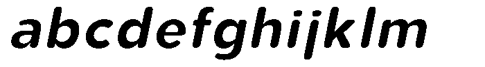 Aukim II Circled Semi Bold Italic FONT