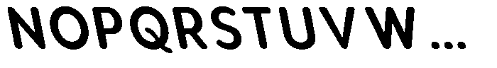 Aukim II Circled Semi Bold Narrow Sl Font UPPERCASE