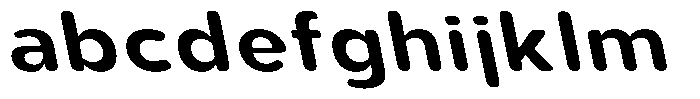 Aukim II Circled Semi Bold Wide Sl FONT