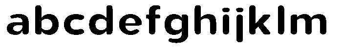 Aukim II Circled Semi Bold Wide FONT