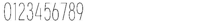 Aukim II Circled Thin Compressed Font OTHER CHARS