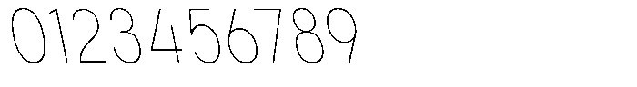 Aukim II Circled Thin Condensed Sl Font OTHER CHARS