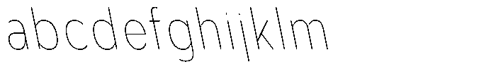 Aukim II Circled Thin Condensed Sl FONT