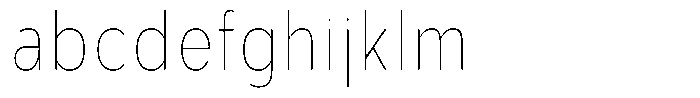 Aukim II Circled Thin Condensed FONT