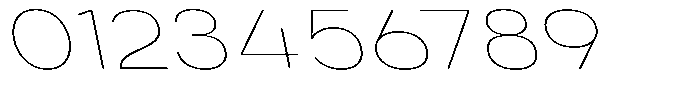 Aukim II Circled Thin Expanded Slanted Font OTHER CHARS