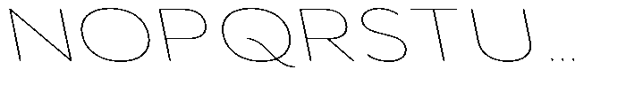 Aukim II Circled Thin Expanded Slanted Font UPPERCASE