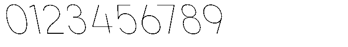 Aukim II Circled Thin Narrow Slanted Font OTHER CHARS