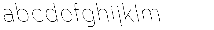 Aukim II Circled Thin Narrow Slanted FONT