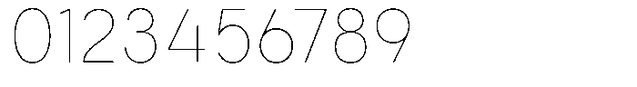 Aukim II Circled Thin Narrow Font OTHER CHARS