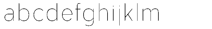 Aukim II Circled Thin Narrow FONT