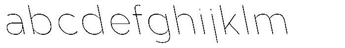 Aukim II Circled Thin Slanted FONT
