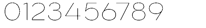 Aukim II Circled Thin Wide Font OTHER CHARS