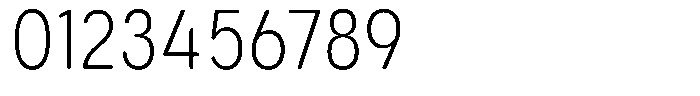 Aukim II Circled Ultra Light Condensed Font OTHER CHARS