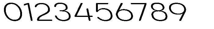 Aukim II Circled Ultra Light Exp Sl Font OTHER CHARS