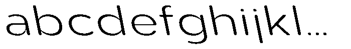 Aukim II Circled Ultra Light Exp Sl FONT