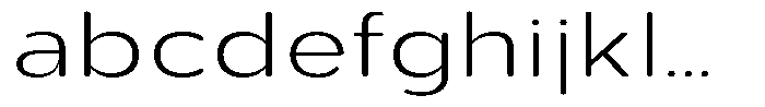 Aukim II Circled Ultra Light Exp FONT