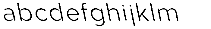 Aukim II Circled Ultra Light Slanted FONT
