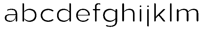 Aukim II Circled Ultra Light Wide FONT