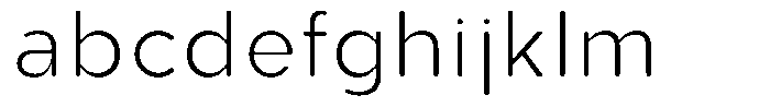 Aukim II Circled Ultra Light FONT