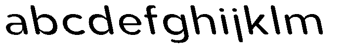 Aukim II Circled Wide Slanted FONT