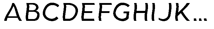 Aukim II Shape Aukim II Regular Font UPPERCASE