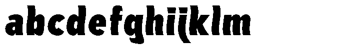 Aukim II Shape Extra Black Condensed FONT