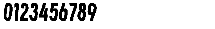 Aukim II Shape Extra Bold Compressed Font OTHER CHARS