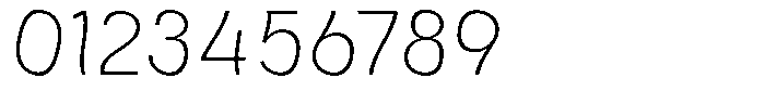 Aukim II Shape Extra Light Narrow Font OTHER CHARS