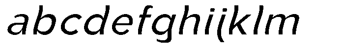 Aukim II Shape Italic FONT
