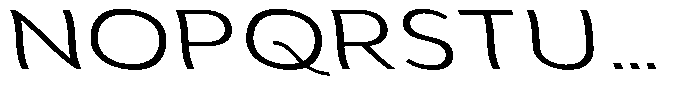 Aukim II Shape Light Expanded Sl Font UPPERCASE