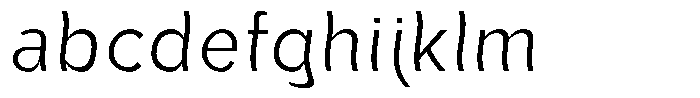 Aukim II Shape Light Narrow FONT