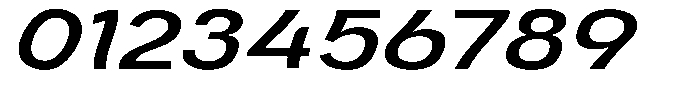 Aukim II Shape Medium Exp Italic Font OTHER CHARS