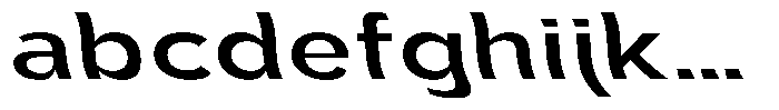 Aukim II Shape Medium Exp Sl FONT