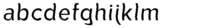 Aukim II Shape Narrow FONT