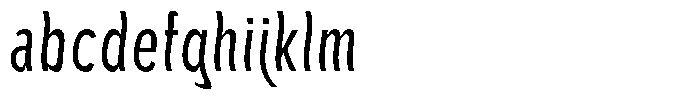 Aukim II Shape News Compressed FONT