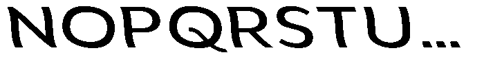 Aukim II Shape News Expanded Sl Font UPPERCASE