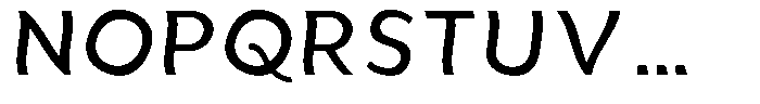 Aukim II Shape News Font UPPERCASE