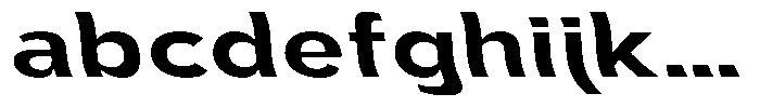 Aukim II Shape Semi Bold Exp Sl FONT
