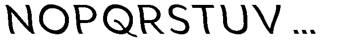 Aukim II Shape Slanted Font UPPERCASE