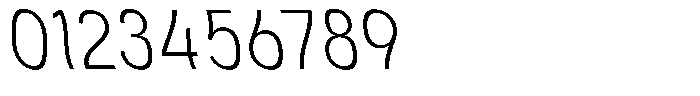 Aukim II Shape Ultra Light Condensed Sl Font OTHER CHARS