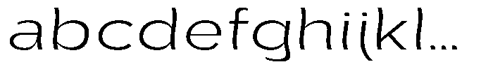 Aukim II Shape Ultra Light Expanded FONT
