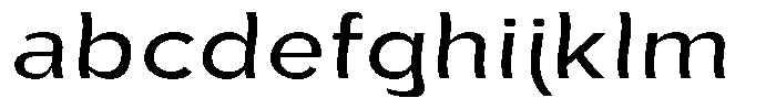 Aukim II Shape Wide FONT