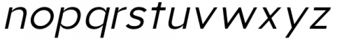 Aukim Italic Font LOWERCASE